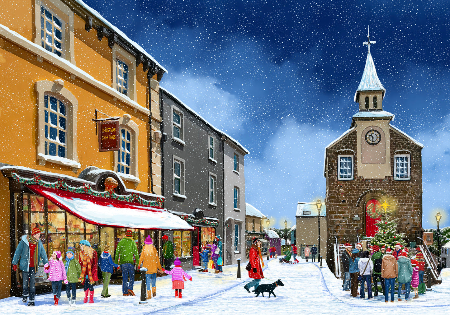 NEW 'Narberth' Charity Christmas Cards 2025 (Pack of 10)