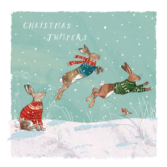 'Christmas Jumpers' Charity Christmas Cards (Pack of 10)