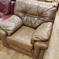 G Plan Leather Arm Chair (2 Available)