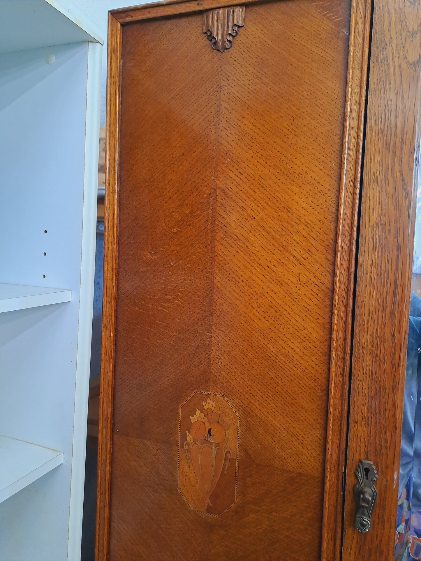Double Wardrobe With Large Drawer