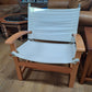 Safari Style Armchairs - Cream *Sold Separately*