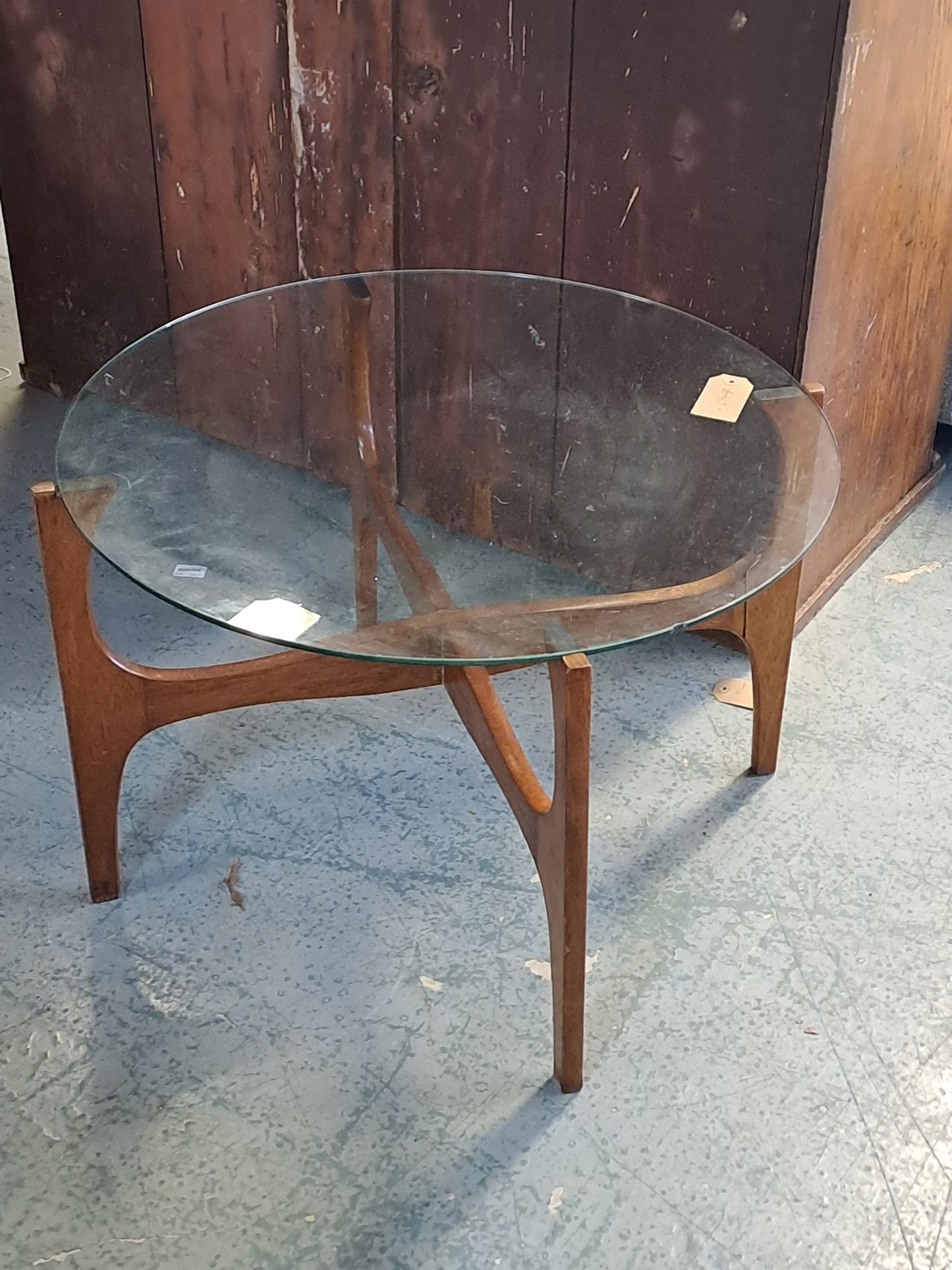 Circular Glass Coffee Table