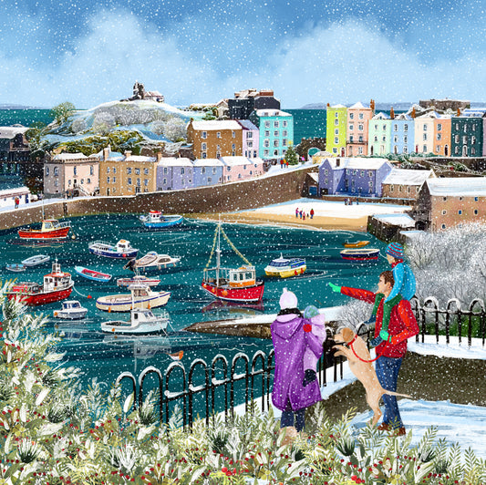 NEW 'Tenby Harbour' Charity Christmas Cards 2025 (Pack of 10)