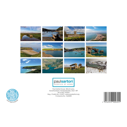 Paul Sartori Charity Calendar 2027 - Pembrokeshire Scenes