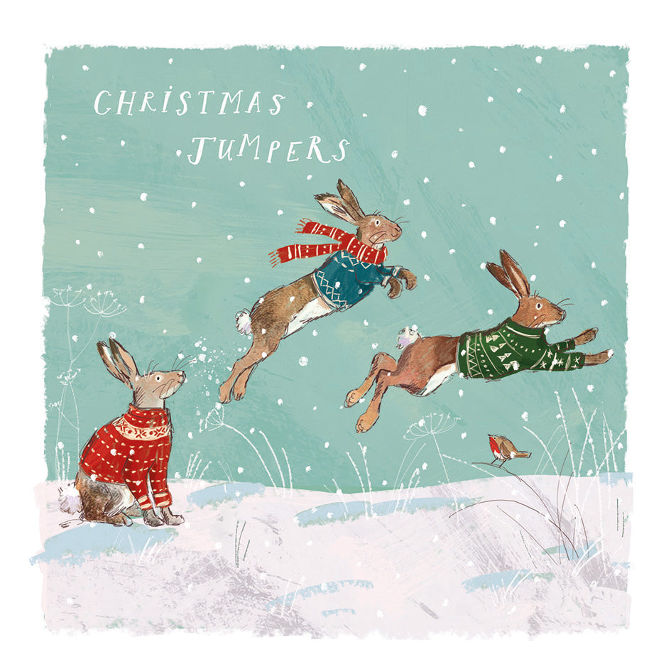 'Christmas Jumpers' Charity Christmas Cards (Pack of 10)