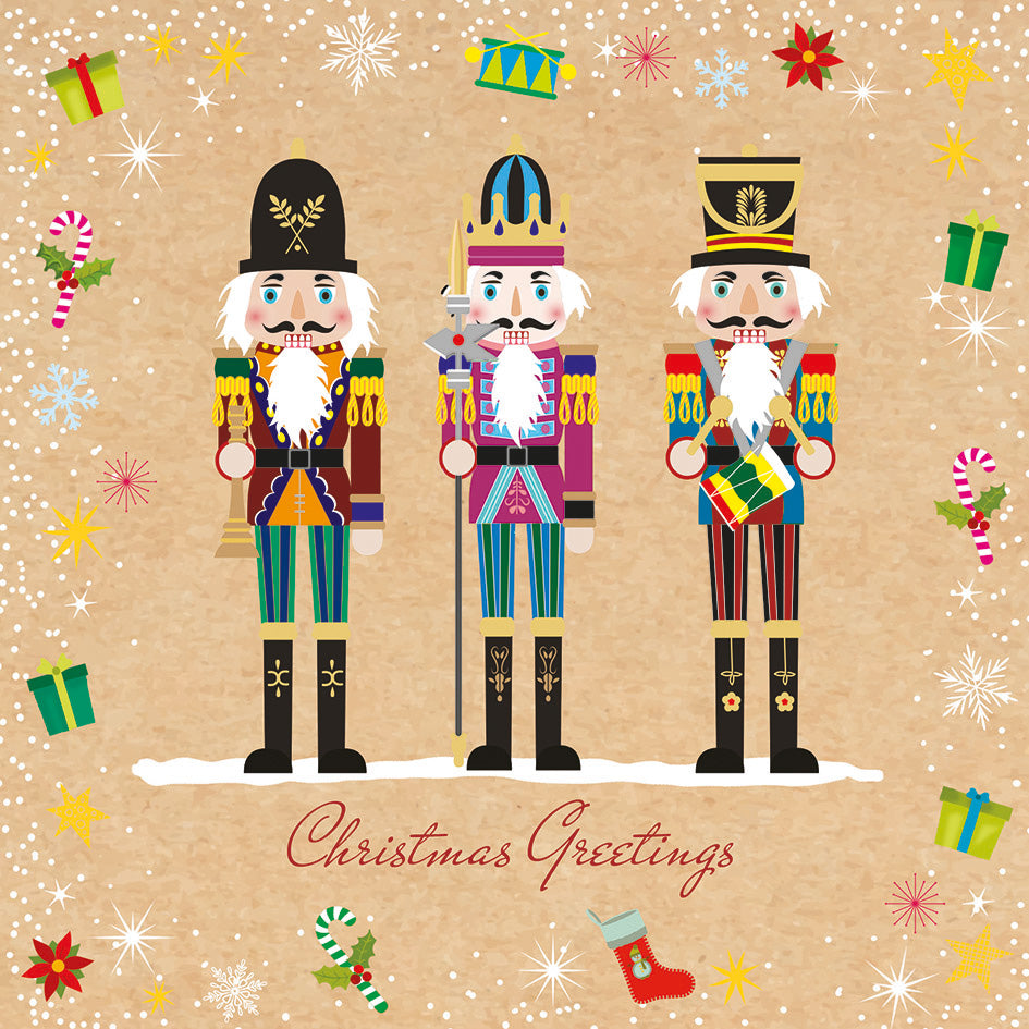 'Nutcrackers' Charity Christmas Cards (Pack of 10)