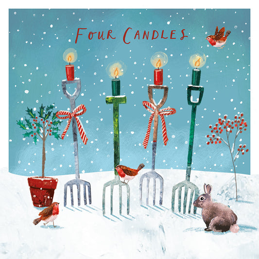 New ' Four Candles' Charity Christmas Cards (Pack of 10)