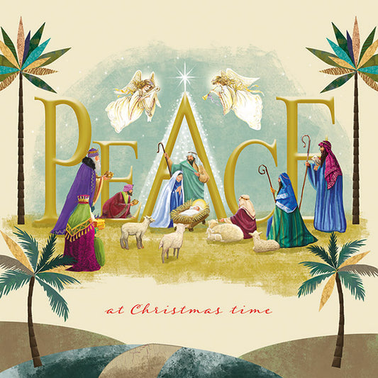 NEW 'Peace' Charity Christmas Cards 2025 (Pack of 10)