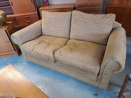 2 Seater Sofa - Gold